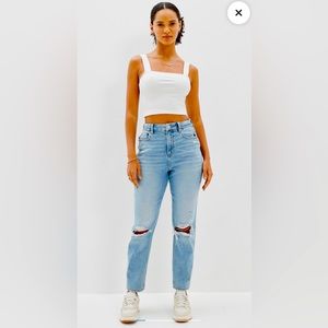 American Eagle Curvy Mom Jeans Size 6